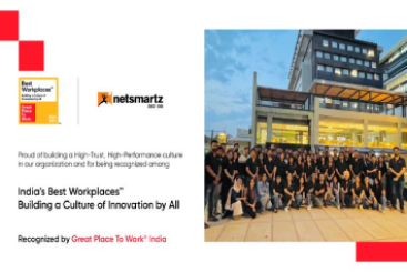 Netsmartz Recognized Among Top 25 India’s Best Workplaces™ Building a Culture of Innovation by All 2024