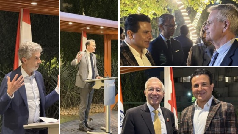 Netsmartz CEO Manipal Dhariwal Attends Canada–India AI Networking Event at the High Commission of Canada in India