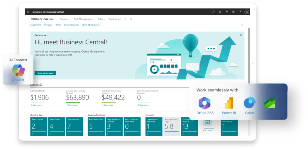 Top 7 Reasons D365 Business Central is the Preferred ERP for Scaling North American Businesses
